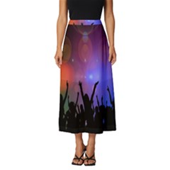 Cheers Classic Midi Chiffon Skirt