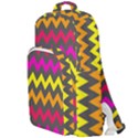 Chevron Pattern Gifts Double Compartment Backpack View1