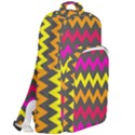 Chevron Pattern Gifts Double Compartment Backpack View2