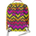 Chevron Pattern Gifts Double Compartment Backpack View3