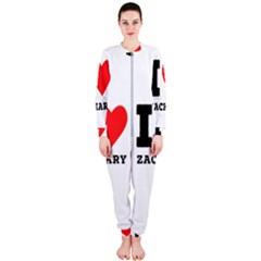 I Love Zachary Onepiece Jumpsuit (ladies) by ilovewhateva