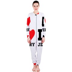 I Love Jerry Onepiece Jumpsuit (ladies) by ilovewhateva