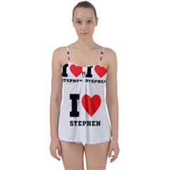 I Love Stephen Babydoll Tankini Set by ilovewhateva