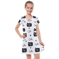 Cute-cutes Kids  Cross Web Dress by nateshop