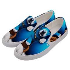 Cute Dog Dogs Animal Pet Men s Canvas Slip Ons by Semog4