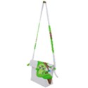 Sloth Branch Cartoon Fantasy Folding Shoulder Bag View2