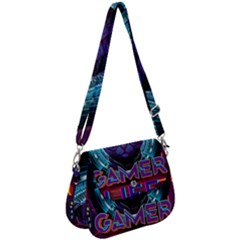 Gamer Life Saddle Handbag by minxprints