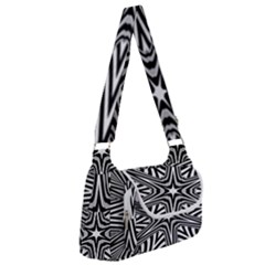 Fractal Star Mandala Black And White Multipack Bag by Semog4