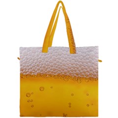 Beer Texture Liquid Bubbles Canvas Travel Bag by Semog4