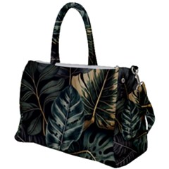 Tropical Leaves Foliage Monstera Nature Home Duffel Travel Bag by Jancukart