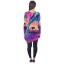 Retro Wave Ocean Long Sleeve Tunic  View2