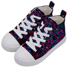 Grafitti Graffiti Abstract Artwork Digital Kids  Mid-top Canvas Sneakers by Semog4