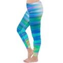 Wave Rainbow Bright Texture Classic Winter Leggings View2