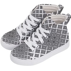 Background-pattern-halftone-- Kids  Hi-top Skate Sneakers by Semog4