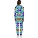 Mosaic-triangle-symmetry- Cropped Zip Up Lounge Set View2