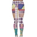 Abstract Shape Color Gradient Classic Yoga Leggings View2