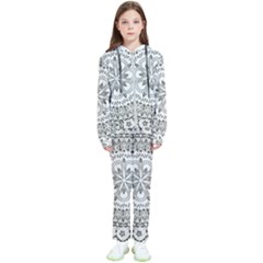 Vector Mandala Drawing Decoration Kids  Tracksuit by Semog4