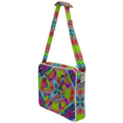 Farbenpracht Kaleidoscope Pattern Cross Body Office Bag by Semog4