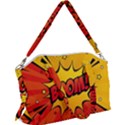 Explosion Boom Pop Art Style Canvas Crossbody Bag View1