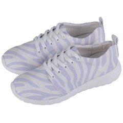 Grey Zebra Vibes Animal Print  Men s Lightweight Sports Shoes by ConteMonfrey