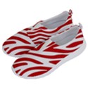 Red Zebra Vibes Animal Print  No Lace Lightweight Shoes View2