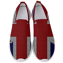 Union Jack Flag British Flag Men s Slip On Sneakers by Celenk