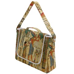 Egyptian Man Sun God Ra Amun Box Up Messenger Bag by Celenk