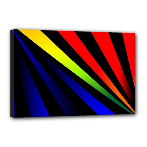 Graphic Design Computer Graphics Canvas 18  X 12  (stretched) by Celenk