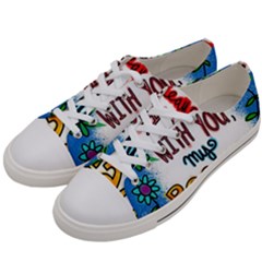 Christian Christianity Religion Men s Low Top Canvas Sneakers by Celenk