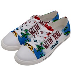 Christian Christianity Religion Women s Low Top Canvas Sneakers by Celenk