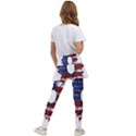 Us Flag Flower Sunshine Flag America Usa Kids  Skirted Pants View2