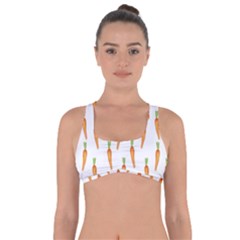 Carrot Got No Strings Sports Bra by SychEva