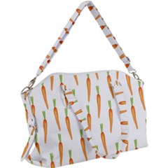 Carrot Canvas Crossbody Bag by SychEva