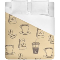 Coffee-56 Duvet Cover (california King Size) by nateshop