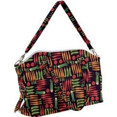 Vegetable Canvas Crossbody Bag by SychEva