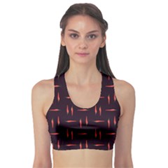 Hot Peppers Sports Bra by SychEva