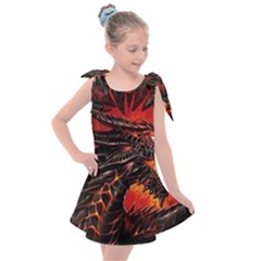 Dragon Kids  Tie Up Tunic Dress by Salman4z