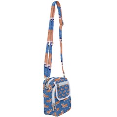 Corgi Patterns Shoulder Strap Belt Bag by Salman4z