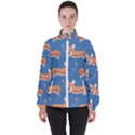 Corgi Patterns Women s High Neck Windbreaker View1