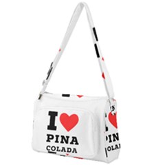 I Love Pina Colada Front Pocket Crossbody Bag by ilovewhateva