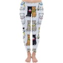 Cat Kitten Seamless Pattern Classic Winter Leggings View1