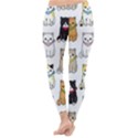 Cat Kitten Seamless Pattern Classic Winter Leggings View4