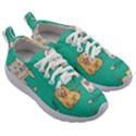 Seamless-pattern-cute-cat-cartoon-with-hand-drawn-style Kids Athletic Shoes View3