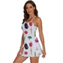 Vegetable 2-in-1 Flare Activity Dress View2