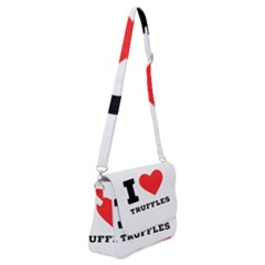 I Love Truffles Shoulder Bag With Back Zipper by ilovewhateva