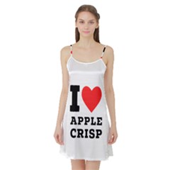 I Love Apple Crisp Satin Night Slip by ilovewhateva