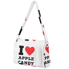 I Love Apple Candy Front Pocket Crossbody Bag by ilovewhateva