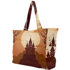 Beautiful-castle Simple Shoulder Bag by Salman4z