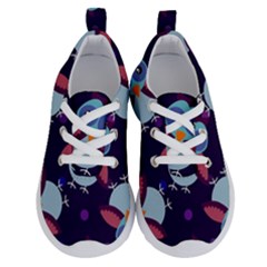 Owl-pattern-background Running Shoes by Salman4z