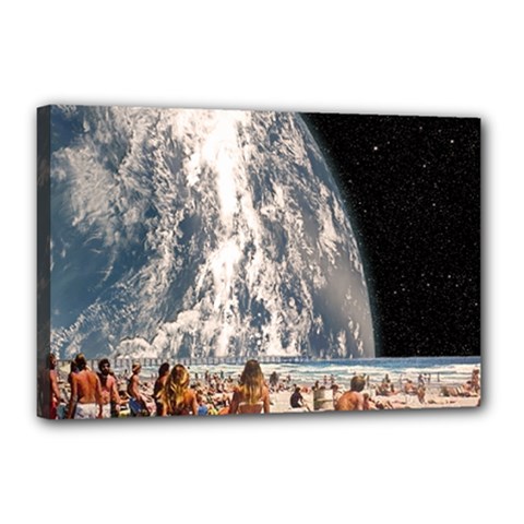 Astronomical Summer View Canvas 18  X 12  (stretched) by Jack14